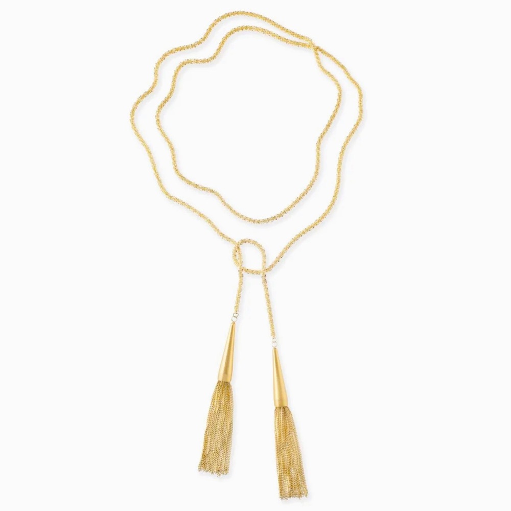 Kendra Scott Phara Necklace in Gold - Excellent Condition